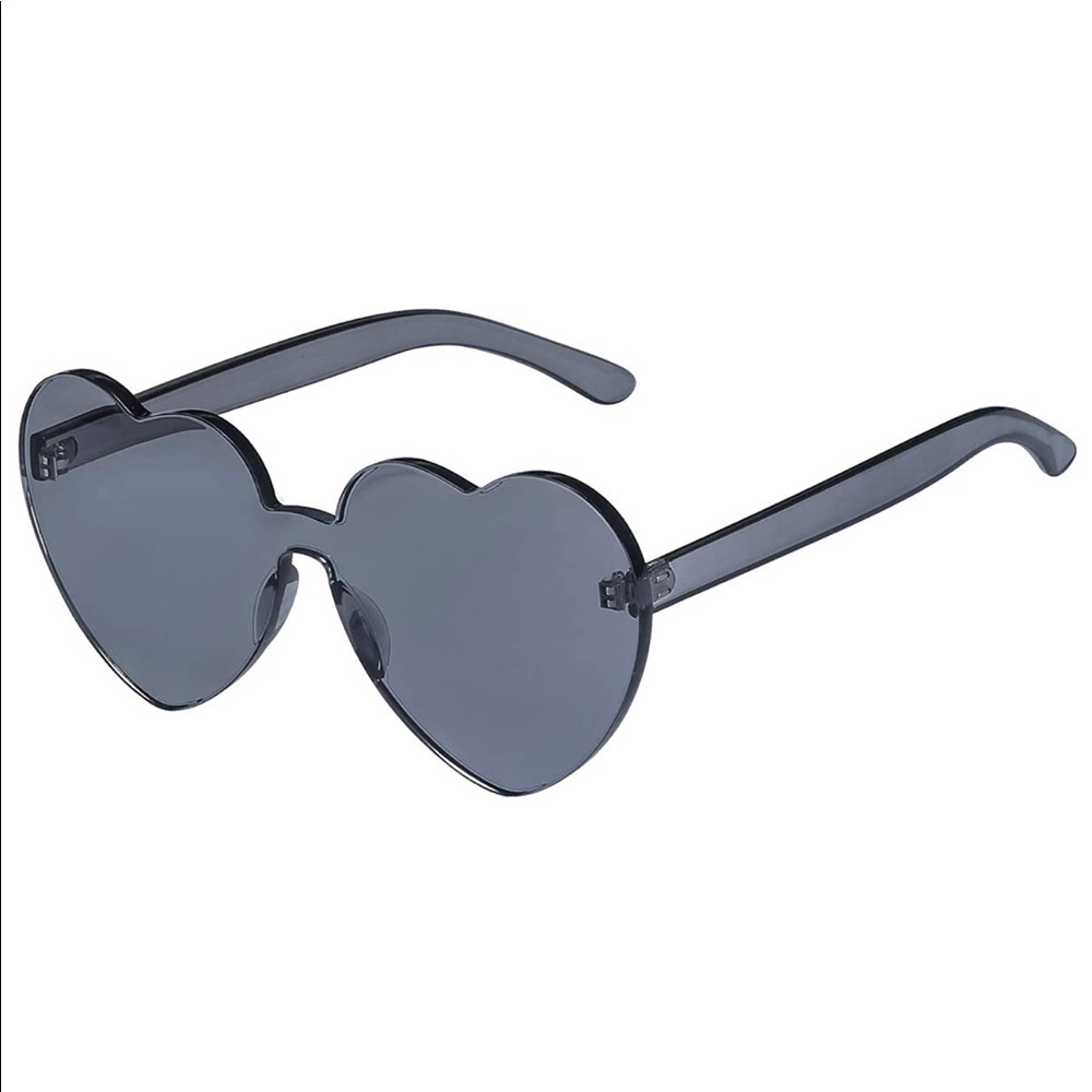 Heart Chakra Sunglasses 🖤 (Smoke)